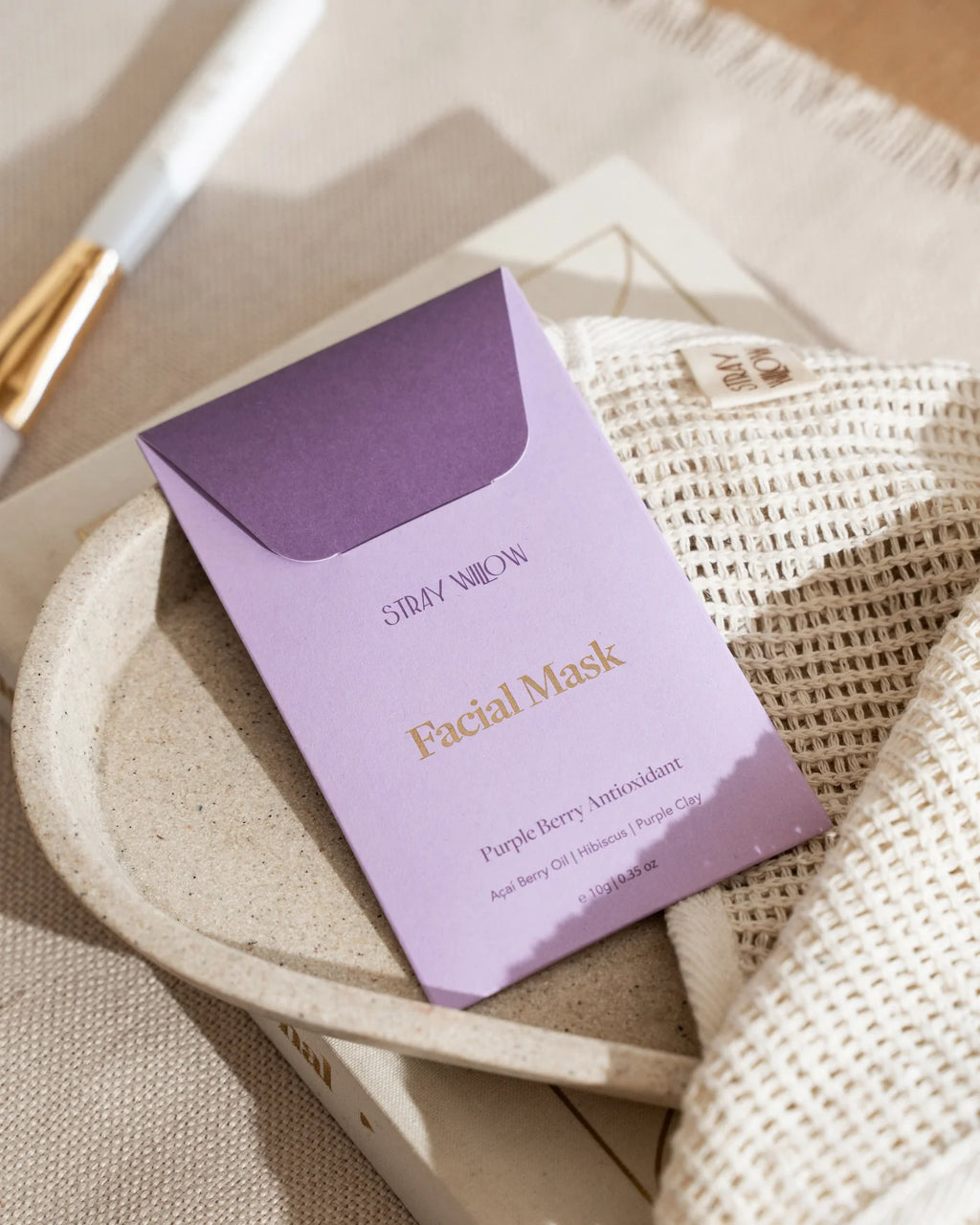 Facial Mask Purple Berry