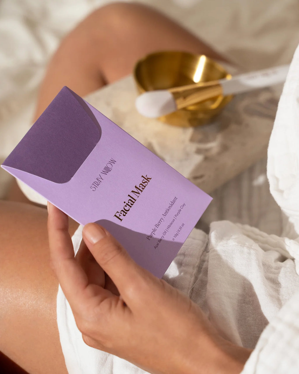 Facial Mask Purple Berry