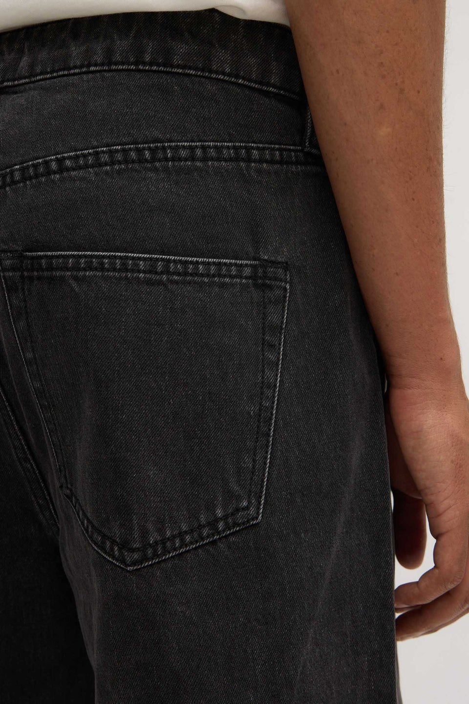 Mens Straight Jean Vintage Black