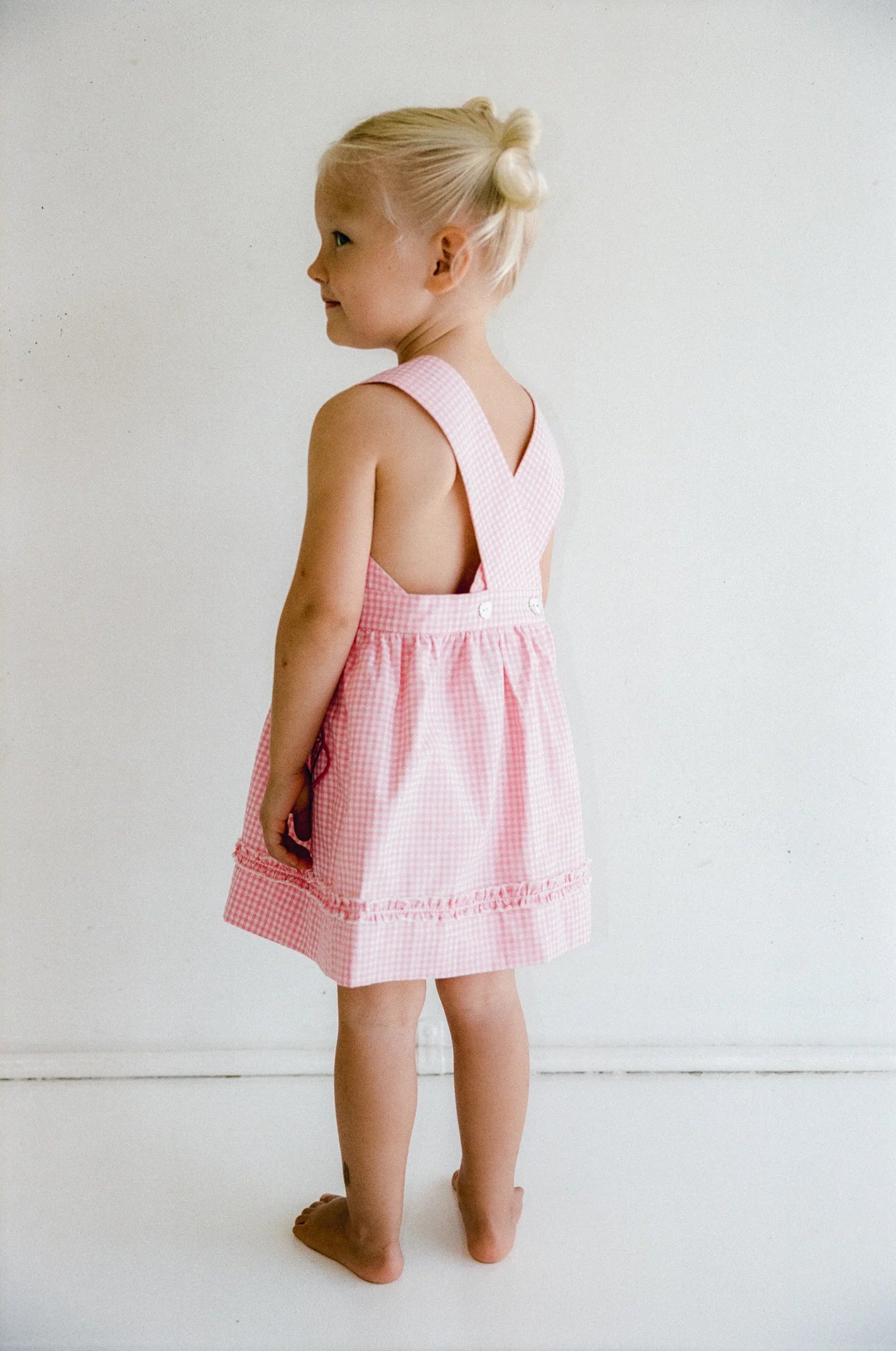 Coco Dress Strawberry Gingham