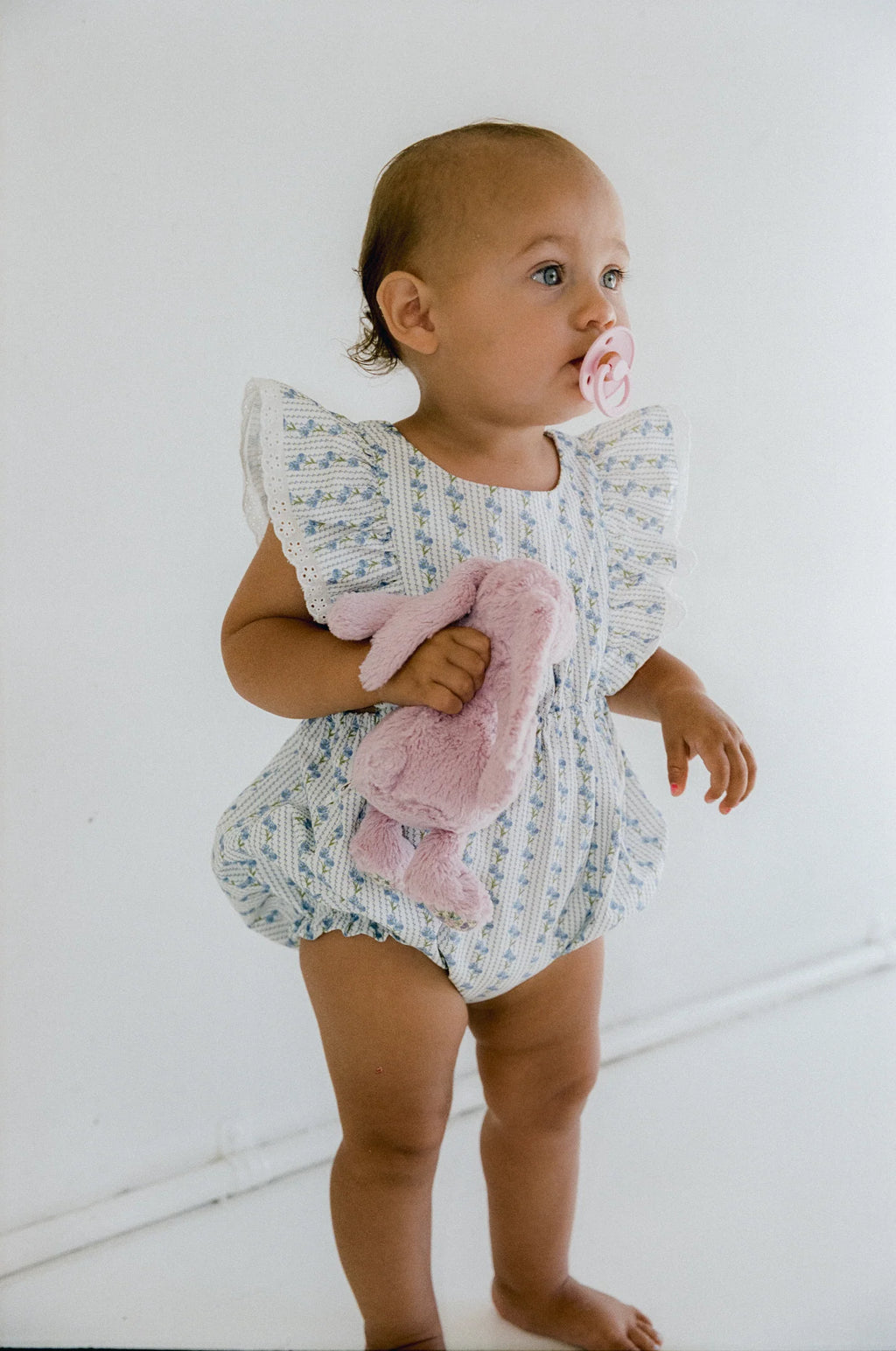 Daisy Romper Bluebell