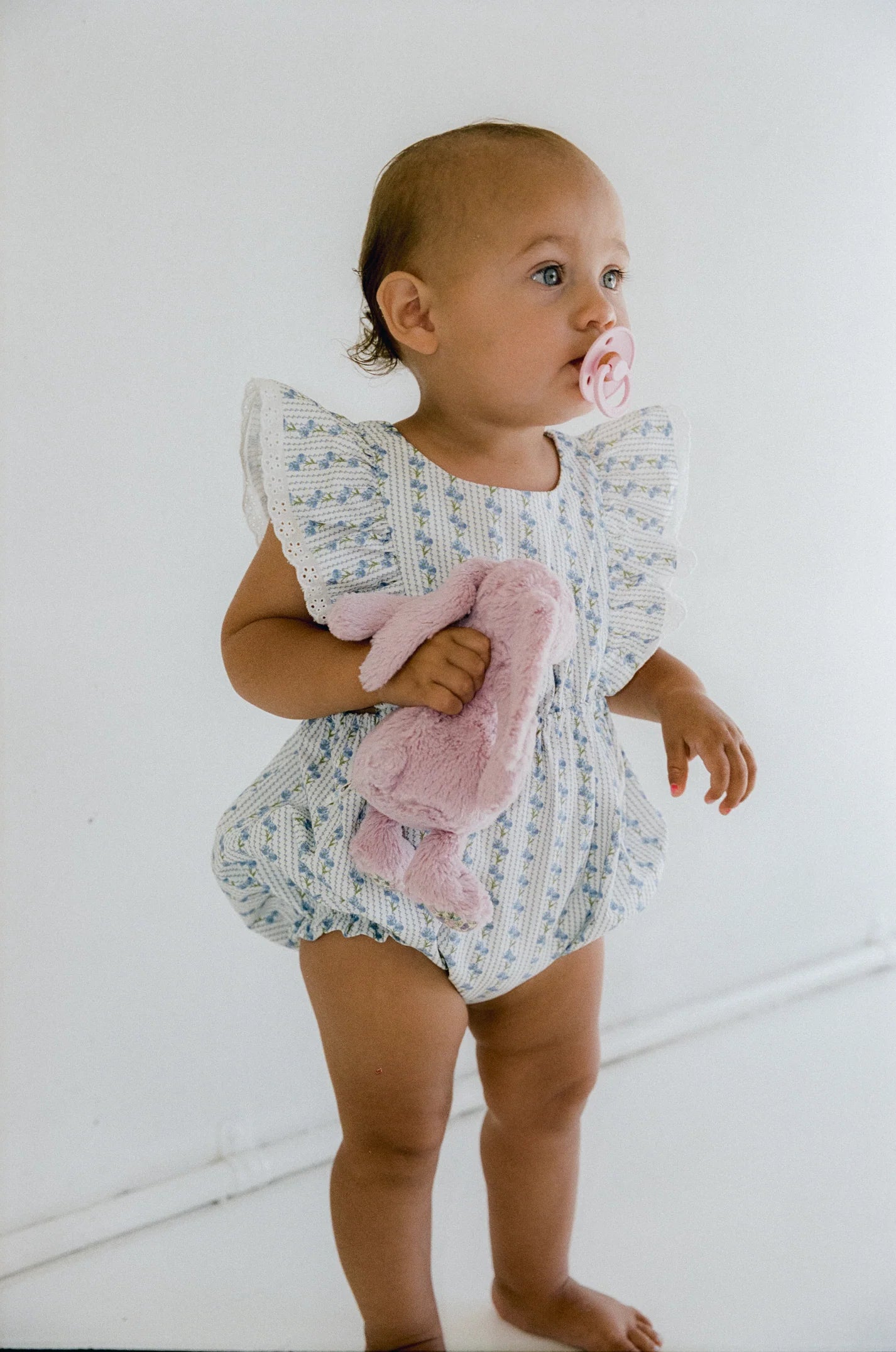 Daisy Romper Bluebell