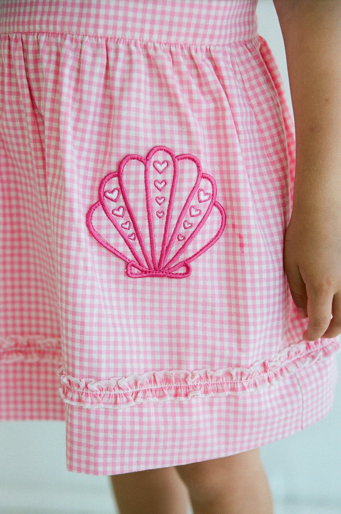 Coco Dress Strawberry Gingham