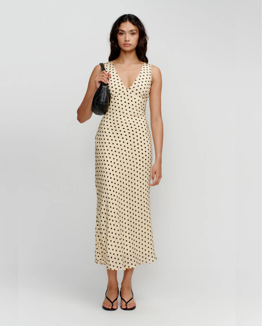 Tulip Midi Dress Butter