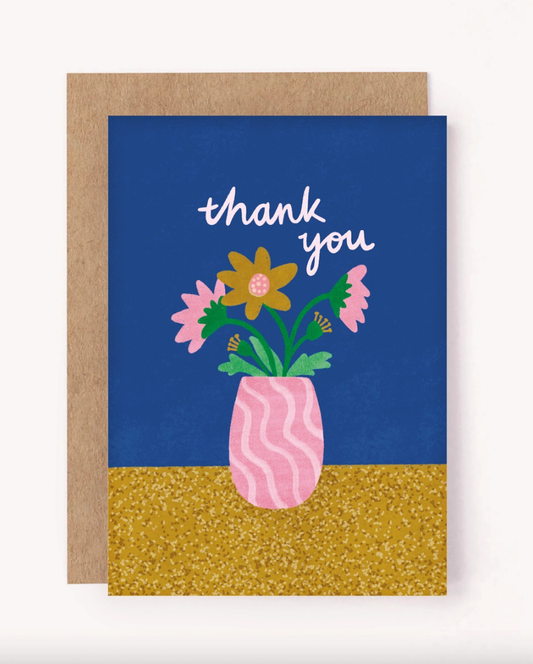 Thank You Vase Card