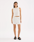 Zosia Knit Short White