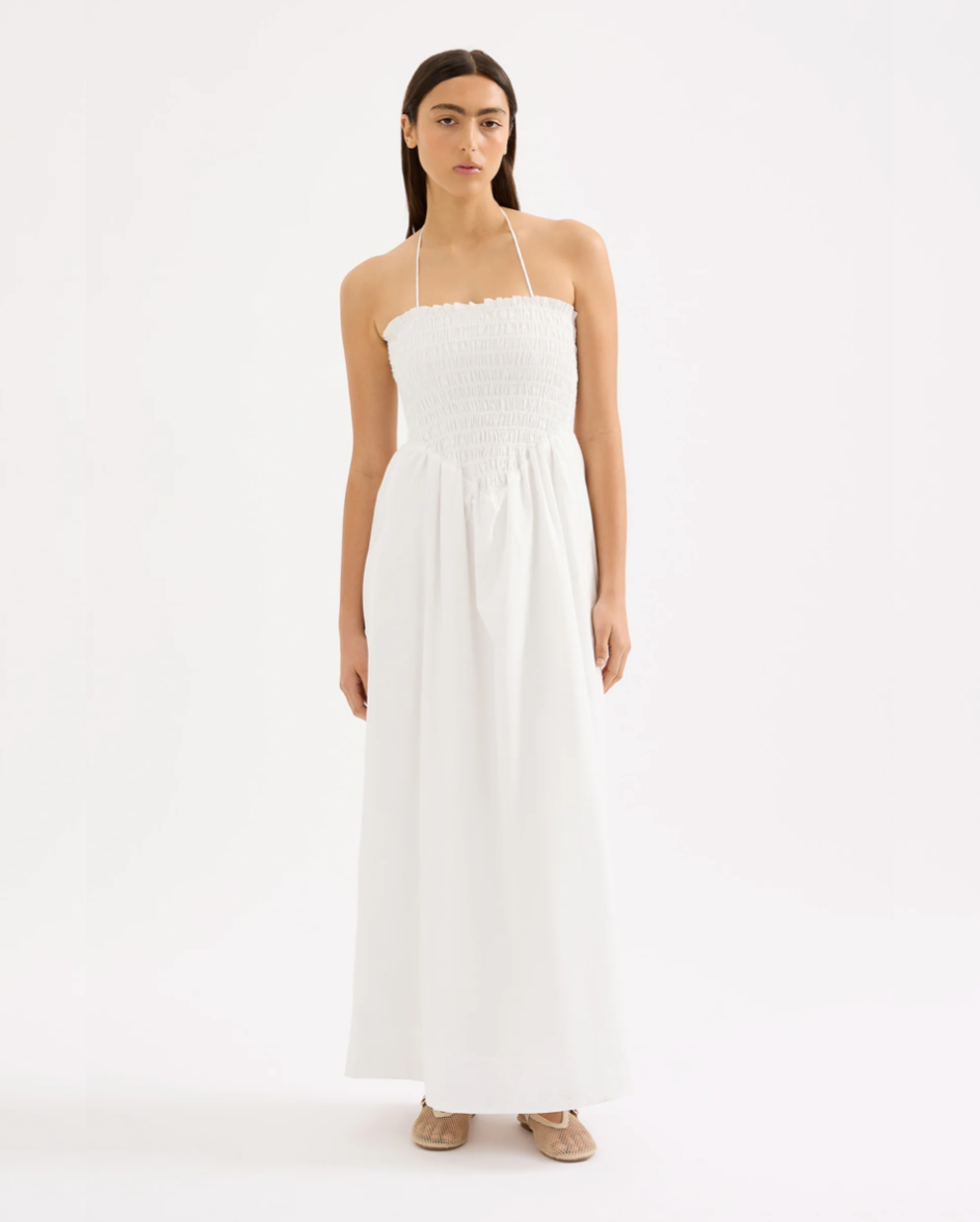 Inka Maxi Dress White