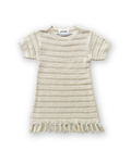Knitted Tassel Dress Dune