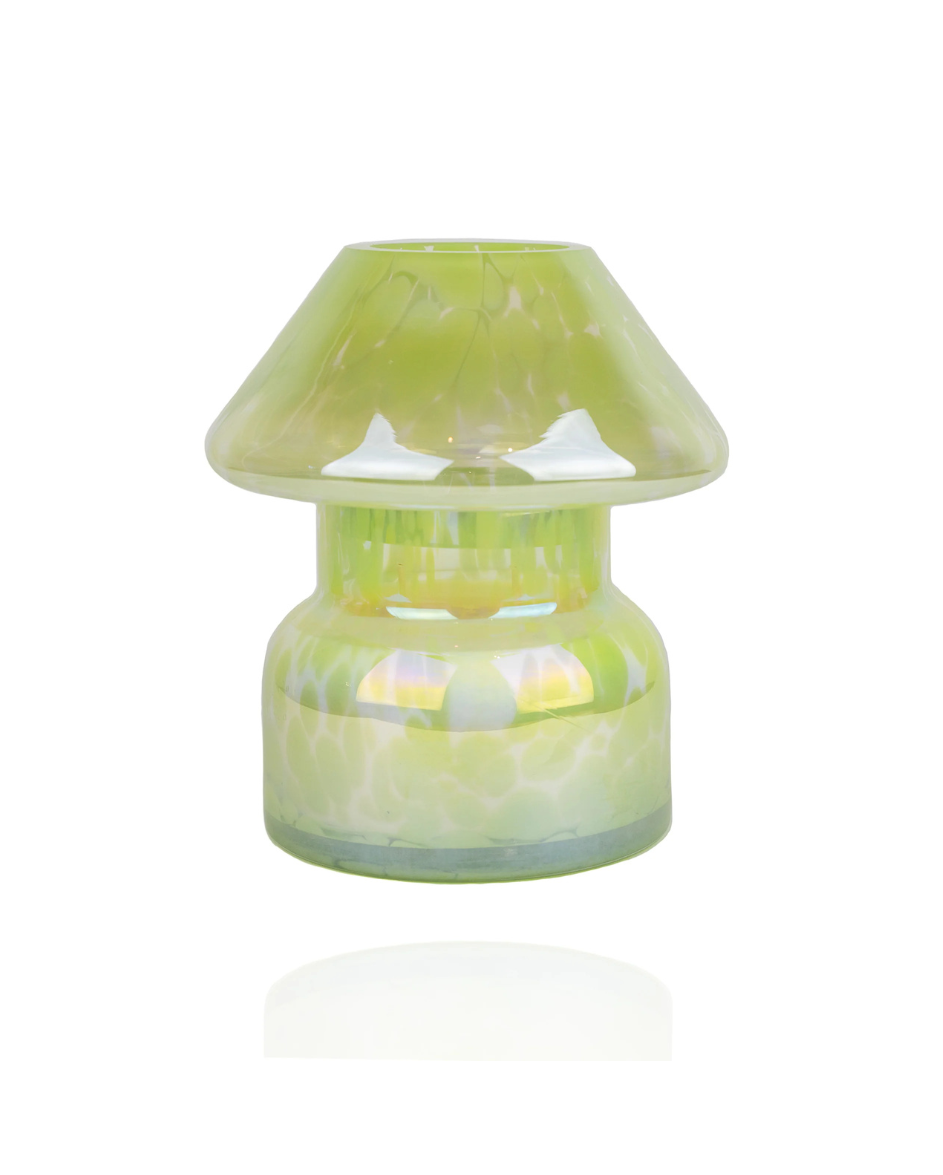 Candle Lamp Fairy Green