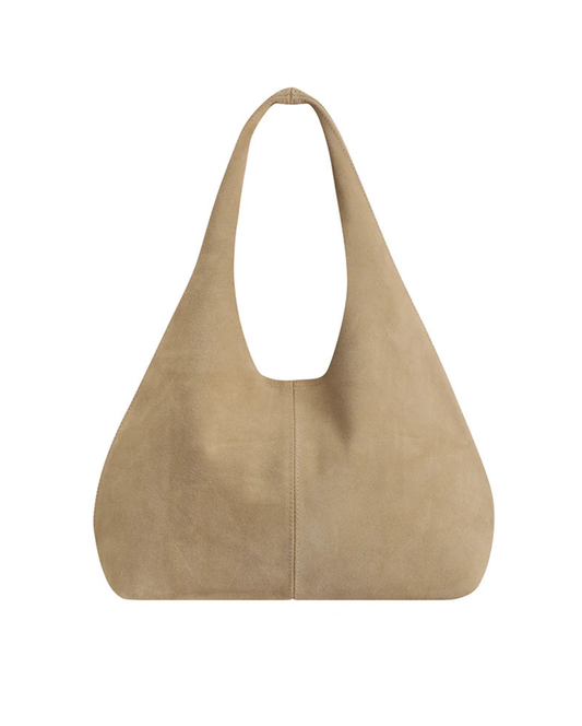 The Clover Slouch Mini Bag Stone