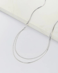 Paris Necklace Silver