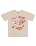 Wild Heart Tee Ivory