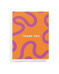 Thank You Card Orange