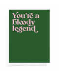 Bloody Legend Card