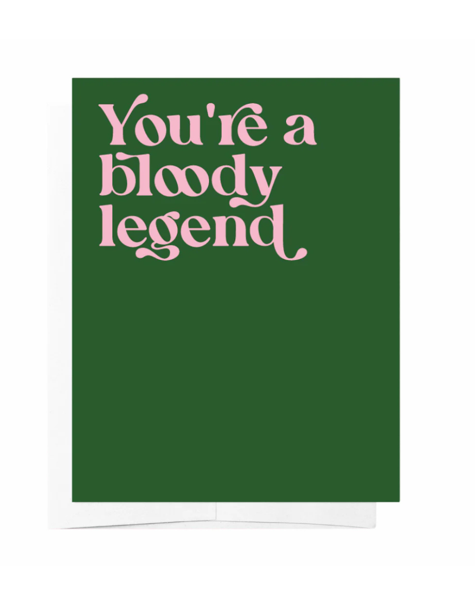Bloody Legend Card