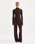 Malo Knit Pant Bark