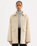 Levi Wool Coat Oat
