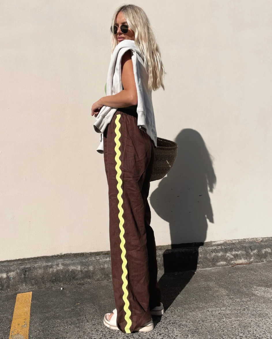 The Kimi Pants Choc