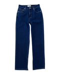Organic Split Hem Jean Force Blue