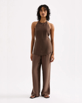 Linnea Cupro Pant Clove