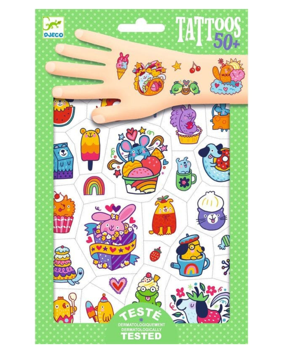 Sweet Mimi Tattoo Sheet