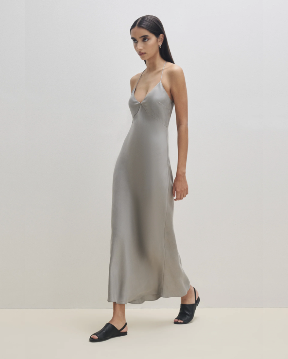 Rylan Slip Dress Smoke
