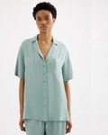 Lucia Cupro Shirt Capri