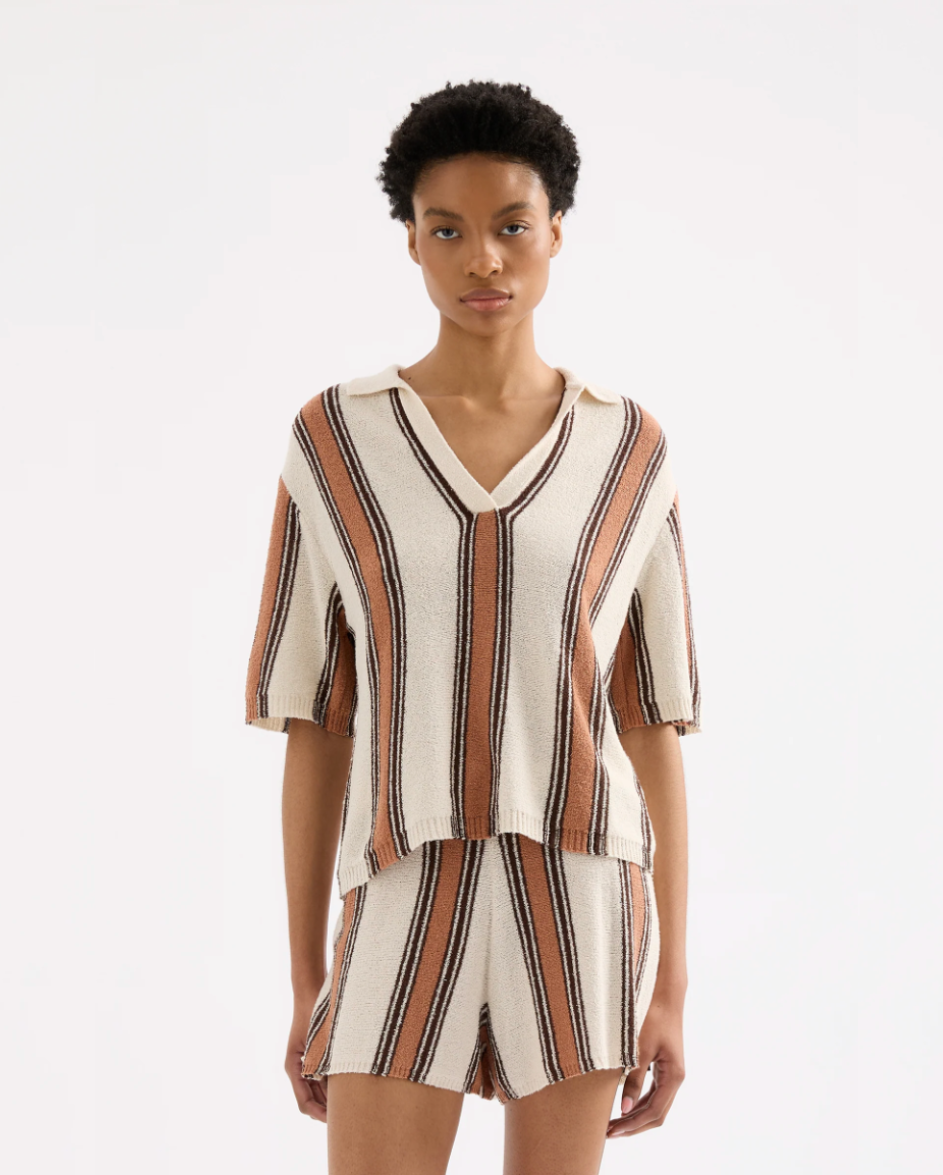 Oda Knit Manuka Stripe