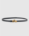 Leandra Belt Black Gold