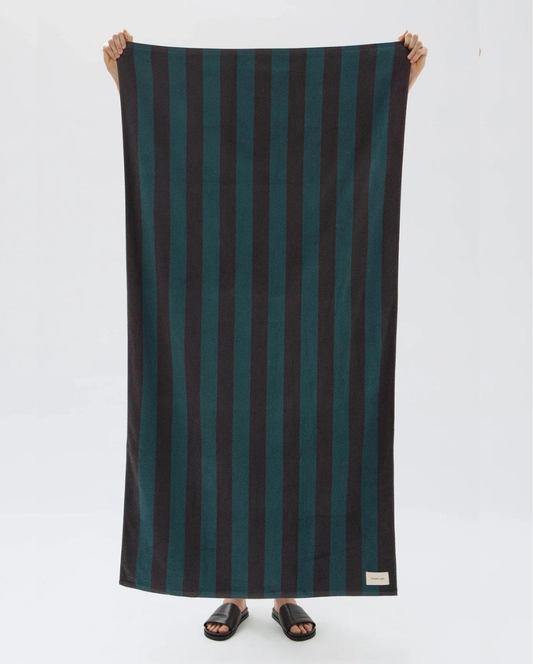 Cotton Stripe Beach Towel Atlas