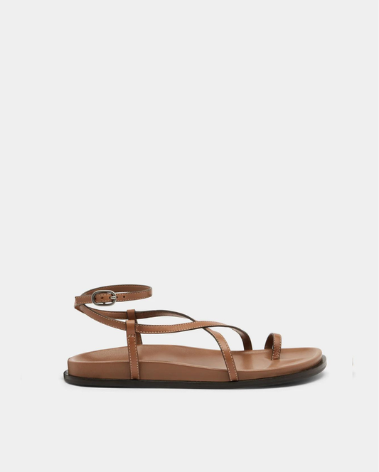 Hilary Leather Sandal Tan