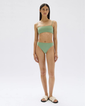 Square Neck Swim Top Pandan