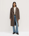 Sadie Wool Coat Cocoa Marle
