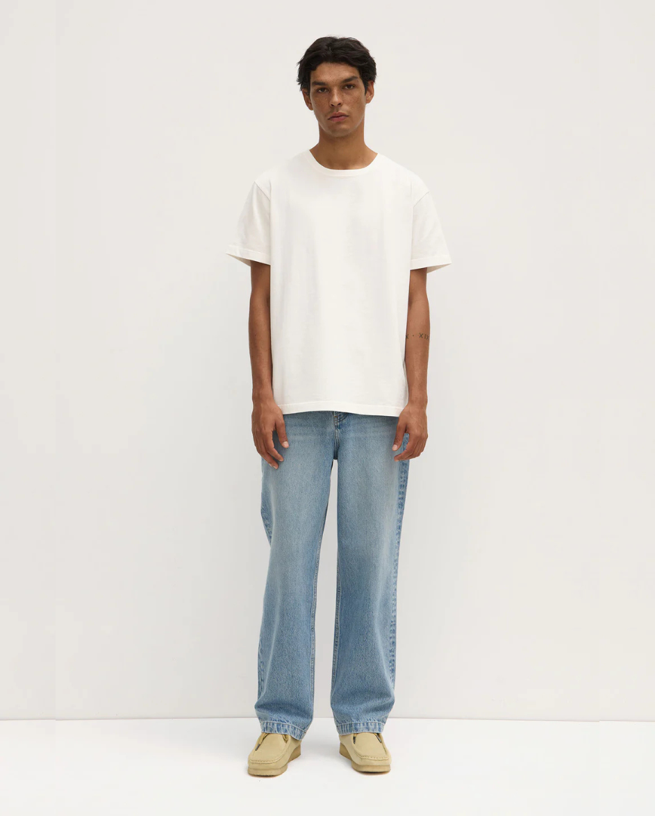 Mens Relaxed Jean Indigo Fade