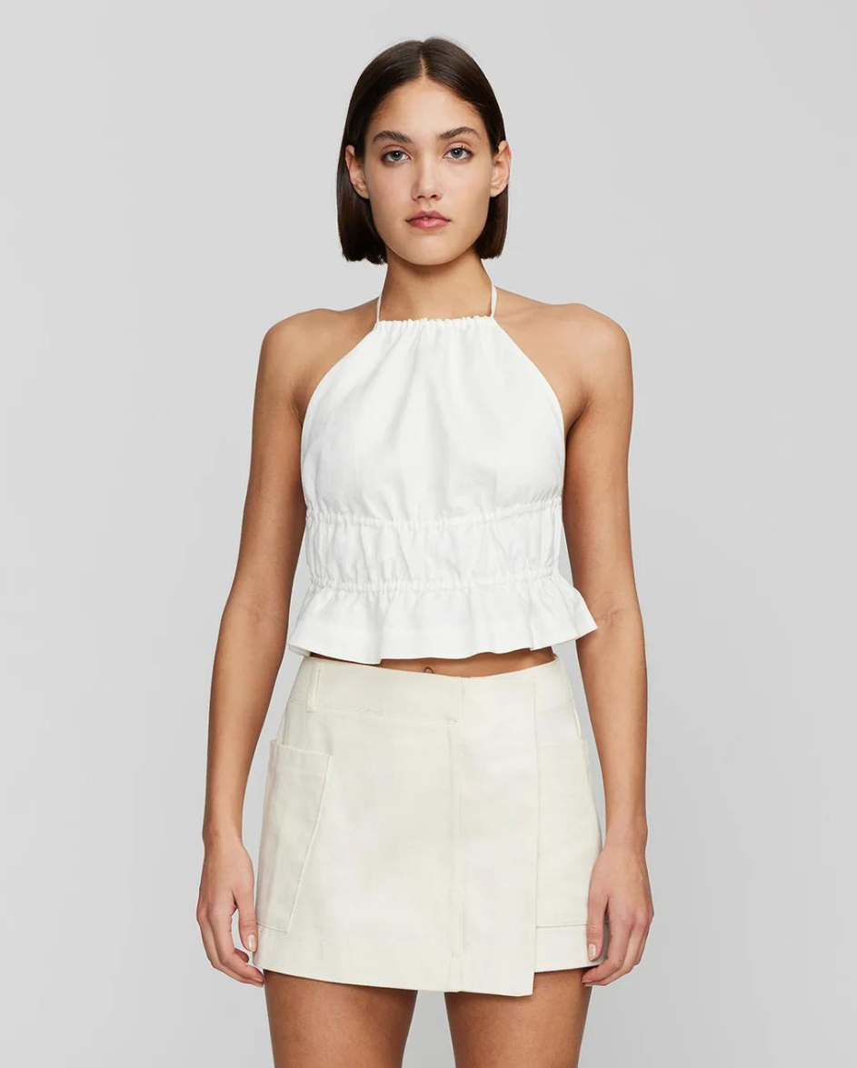 Verity Backless Top Ivory – plainjanes