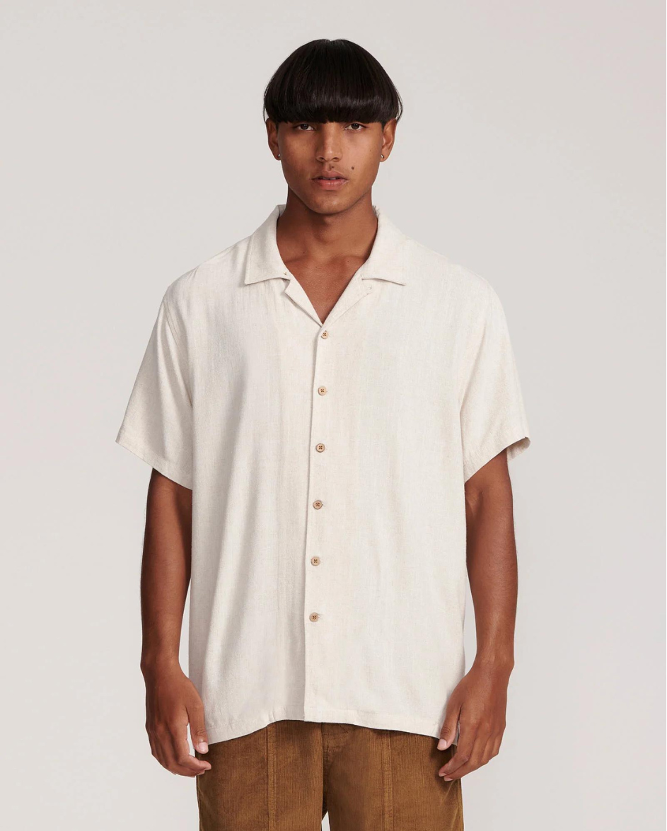 Earnie Resort Shirt Oatmeal