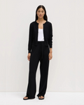 Cotton Cashmere Pant Black