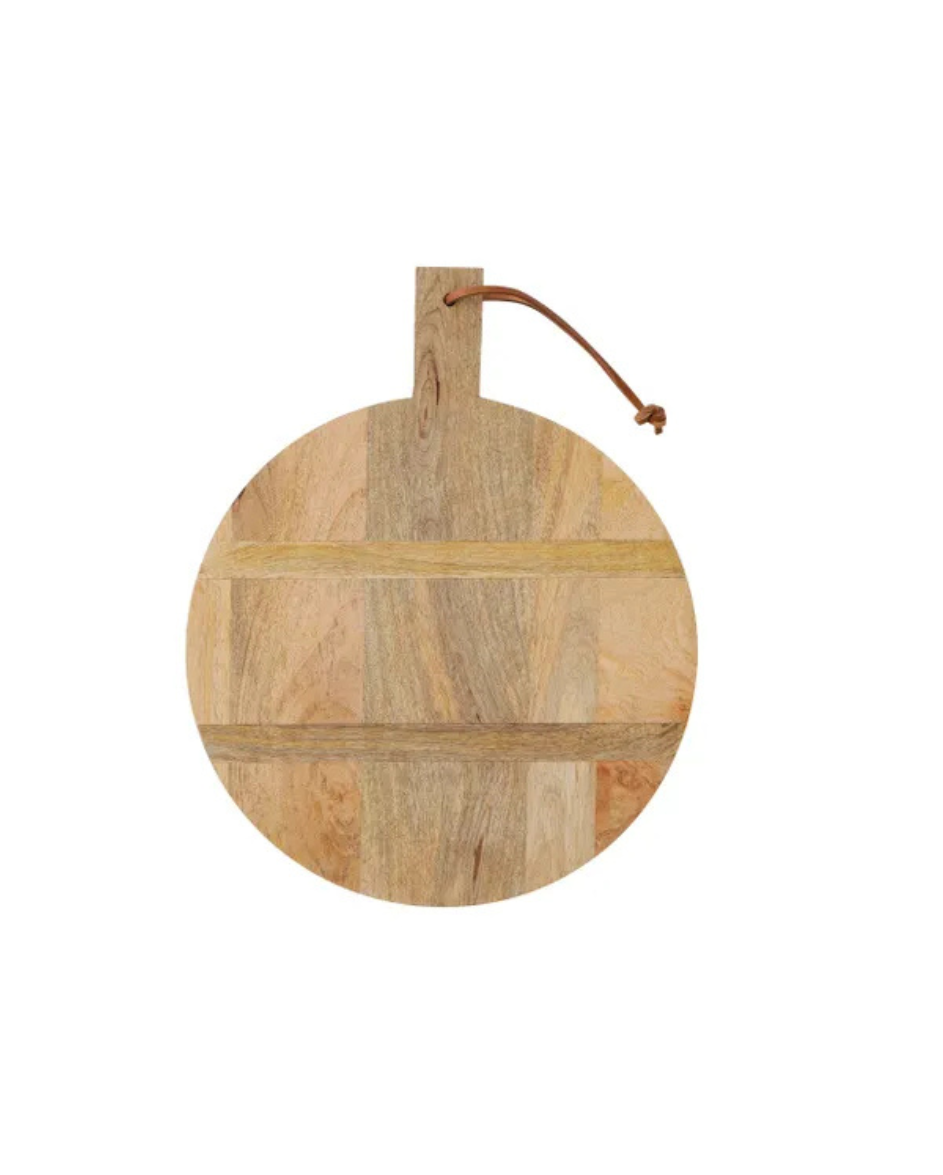 Round Wood Serving Board Small