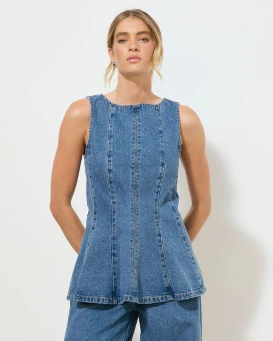 Nomada Denim Top