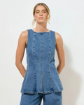 Nomada Denim Top