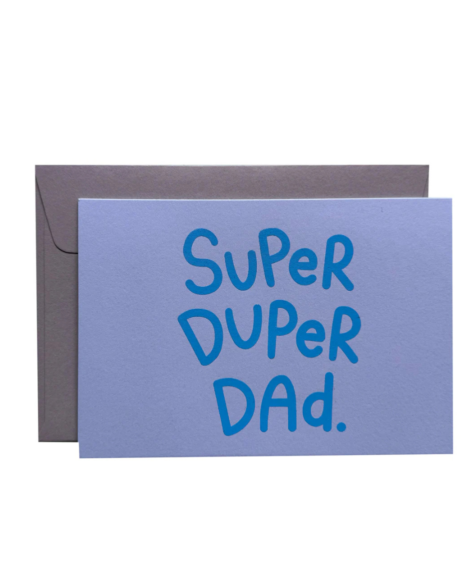 Super Duper Dad Card
