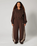 SSAINT Cropped Hoodie Brown