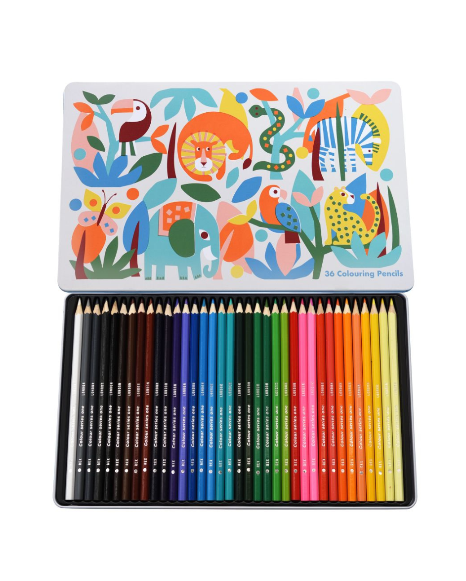 Rex London Colouring Pencils Wild