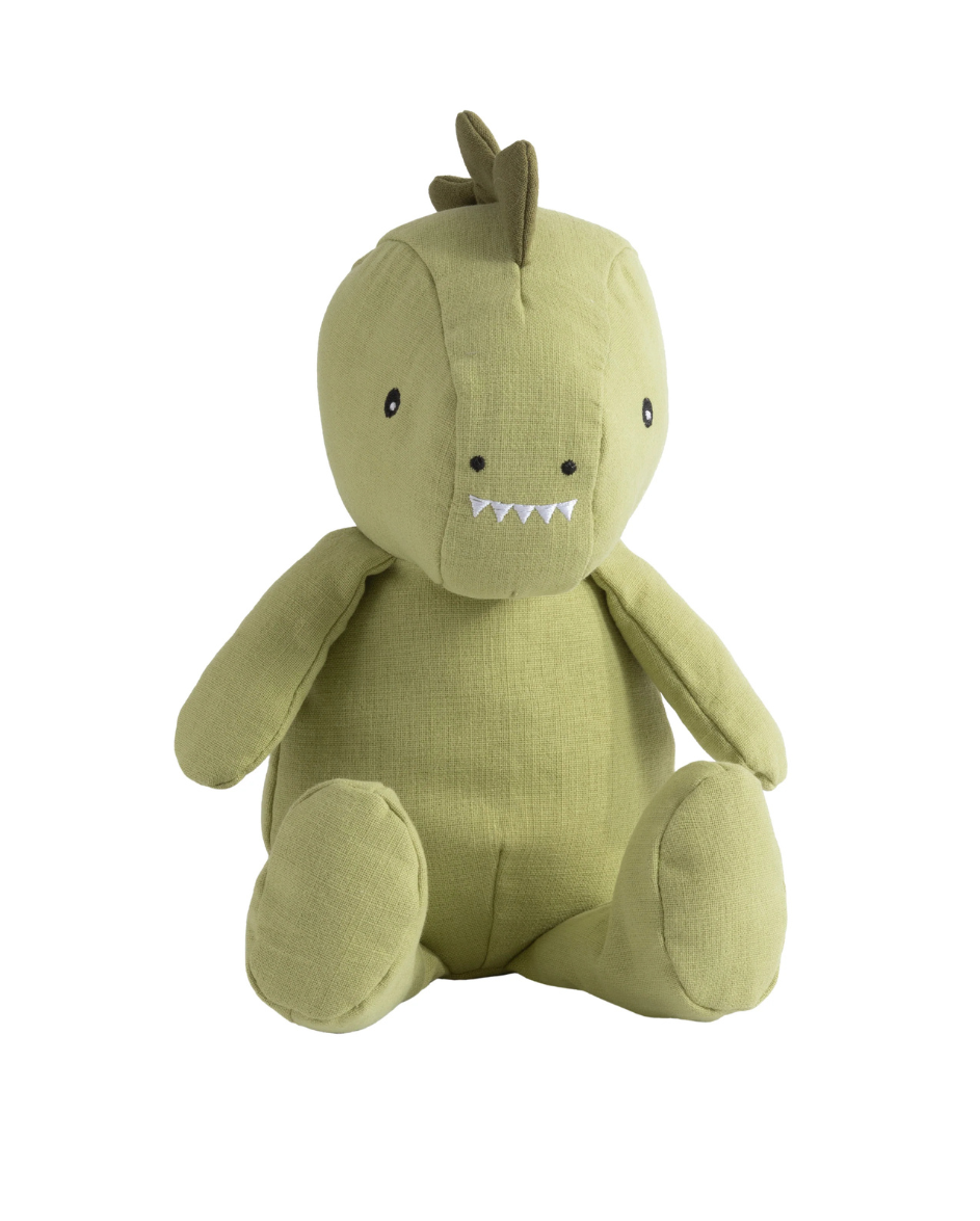 Linen Dino Large Sage