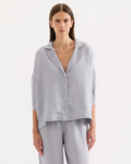 Lounge Linen Shirt Storm
