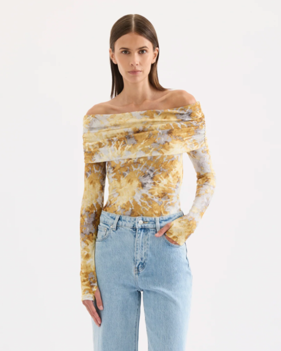 Lumine Mesh LS Top