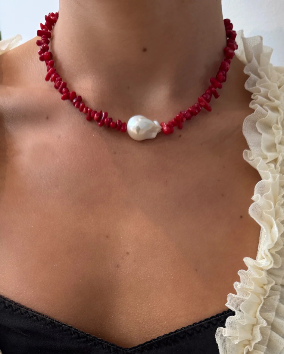 Chilli Pearl Necklace