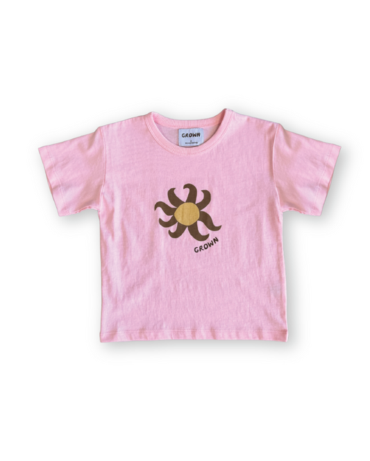 Organic Sunny Tee Pinky