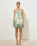 Vestige Mini Dress Jade Floral