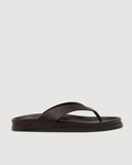 Mela Leather Thong Ganache